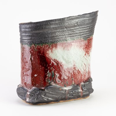 Lot 24 - EDDIE CURTIS (born 1953); ‘Wrap Vessel’, from...