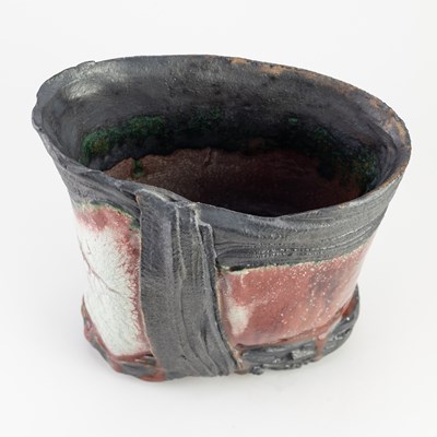 Lot 24 - EDDIE CURTIS (born 1953); ‘Wrap Vessel’, from...
