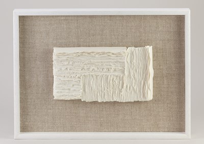 Lot 3225A - SARA DODD (born 1992); 'Woven', a rectangular...