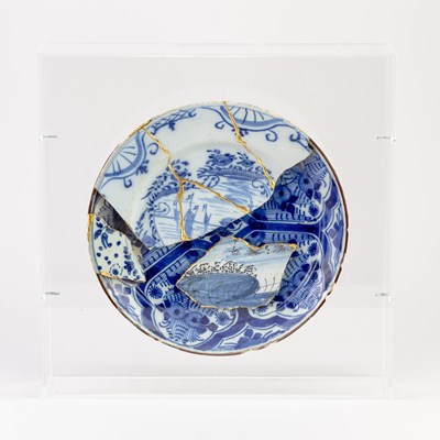 Lot 26 - BOUKE DE VRIES (born 1960); 'Assembled Plate',...