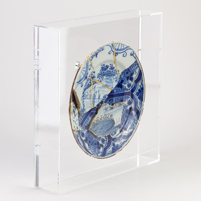Lot 26 - BOUKE DE VRIES (born 1960); 'Assembled Plate',...
