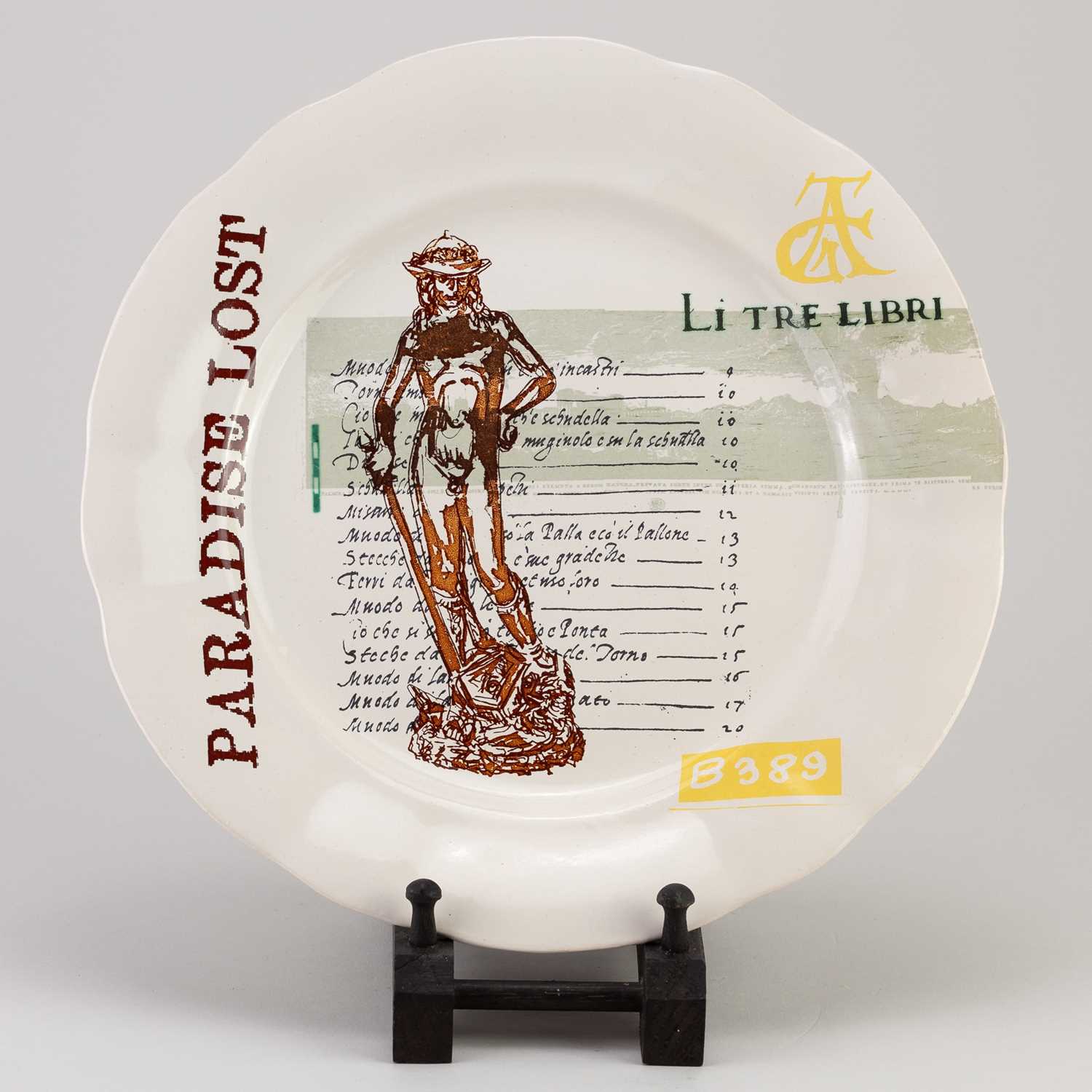 Lot 28 - STEPHEN DIXON (born 1957); 'Paradise Lost', a...