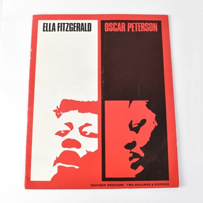 Lot 191 - ELLA FITZGERALD; a souvenir programme bearing...