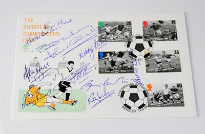 Lot 575 - ENGLAND WORLD CUP 1966; a first day cover...