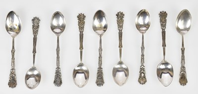Lot 2688 - FATTORINI & SONS LTD; a set of nine George V...