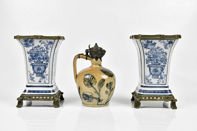 Lot 1525 - ARTHUR BARLOW FOR DOULTON LAMBETH; an art...