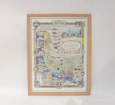 Lot 646 - Two reproduction maps, 'Irelande', 54 x 83.5cm,...
