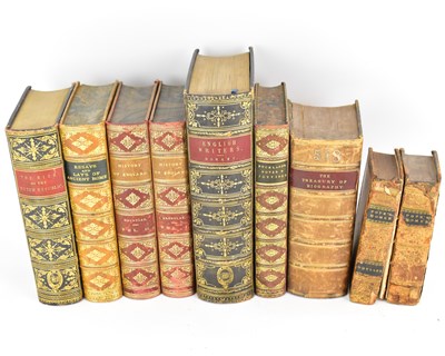 Lot 719 - Nine historical account books, comprising...