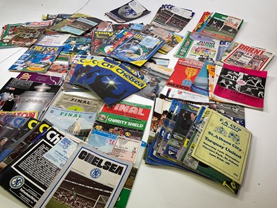 Lot 2075 - A large collection of sporting programmes,...