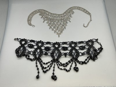 Lot 1240 - Two elaborate dancers' neckpieces, one with...