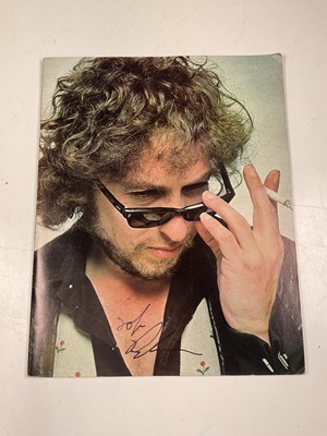 Lot 2020 - BOB DYLAN; a promotional large format pictoral...