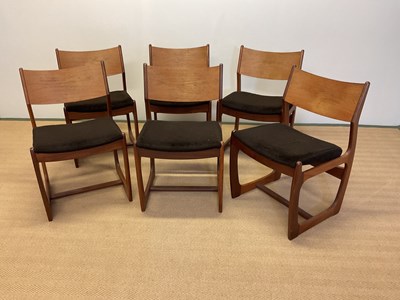 Lot 430 - A set of six 1970s Portwood of Stockport teak...