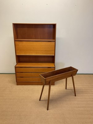 Lot 478 - A mid 20th century teak cabinet and a teak...