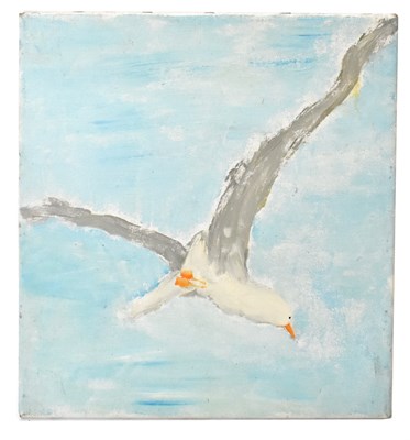 Lot 1275 - JACOB SUTTON; oil on canvas, 'Nearly There',...