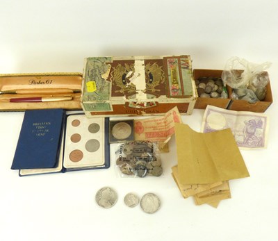 Lot 765 - A quantity of pre-decimal coins
