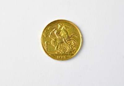 Lot 747 - A George IIII (sic) 1823 gold £2 coin