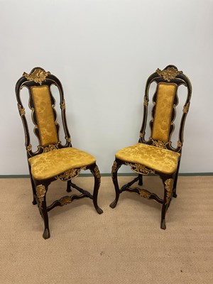 Lot 397 - A pair of Continental 19th century simulated...