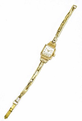 Lot 2198 - MUDU; a lady's vintage 18ct yellow gold...