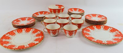 Lot 462 - WILDBLOOD HEATH; a part tea service,...