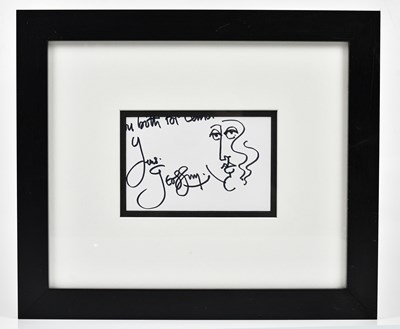 Lot 98 - GEOFFREY KEY (born 1941); ink drawing of a...