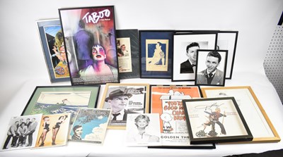 Lot 291 - A collection of film and theatre posters,...