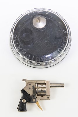 Lot 594 - An Austrian 2mm miniature pin fire seven-shot...