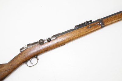 Lot 565 - A Mauser IG Mod 71/84 11mm bolt action...
