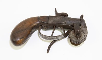 Lot 612 - A 19th century percussion cap powder tester,...