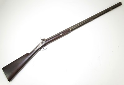 Lot 569 - E. LADMORE; a 19th century sixteen bore...