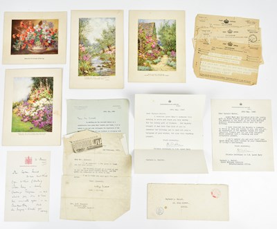 Lot 1603 - QUEEN MARY INTEREST; a signed letter to...