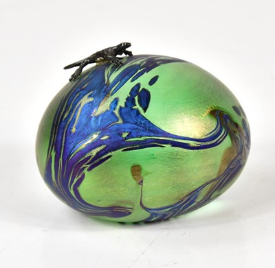 Lot 1552 - JOHN DITCHFIELD FOR GLASFORM; an iridescent...