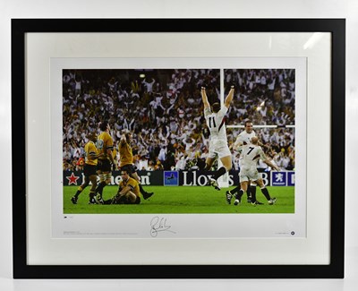 Lot 1217 - ENGLAND RUGBY; an autographed limited edition...
