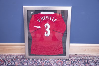Lot 1355 - PHILIP NEVILLE; an autographed Manchester...