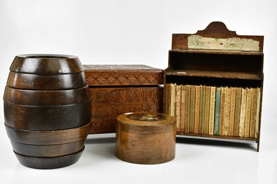 Lot 1023 - REMY MARTIN; an unusual barrel shaped stacking...