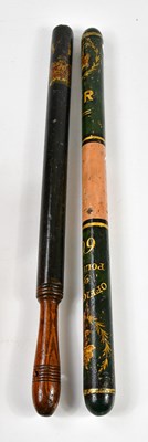 Lot 447 - An unusual Victorian painted double ended...