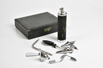 Lot 2247 - BILLINGS & SONS LTD MANCHESTER; a cased otoscope.
