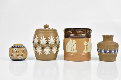 Lot 1536 - DOULTON LAMBETH; an Artware match striker...