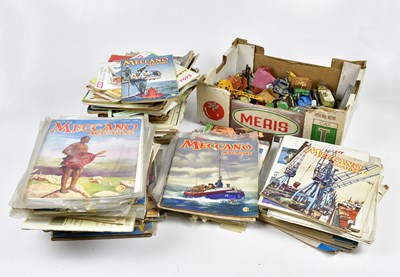 Lot 1109 - DINKY TOYS; a vintage motor car together with...