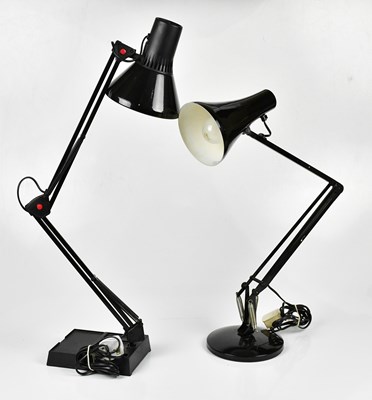 Lot 1207 - Two vintage Anglepoise type lamps.