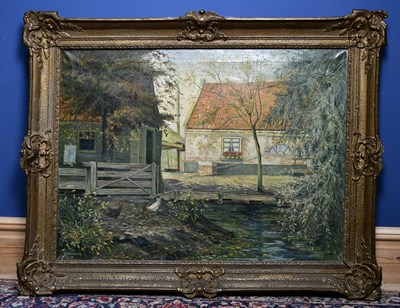 Lot 354 - HENIK CORDUWENER (DUTCH 1915-2001); oil on...