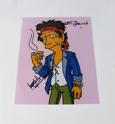Lot 216 - KEITH RICHARDS; a colour still from The...