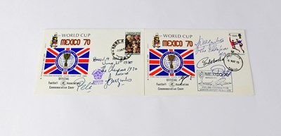 Lot 414 - WORLD CUP 1970; two first day covers bearing...
