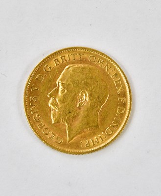 Lot 2218 - A George V half sovereign, 1911.