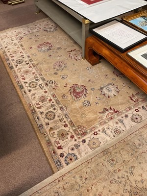 Lot 2328 - Two contemporary rugs, each decorated with...