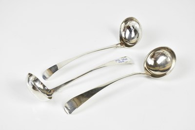 Lot 2060 - ADAM BURGESS; a pair of hallmarked silver...