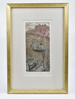 Lot 392 - G. KING; signed limited edition etching,...