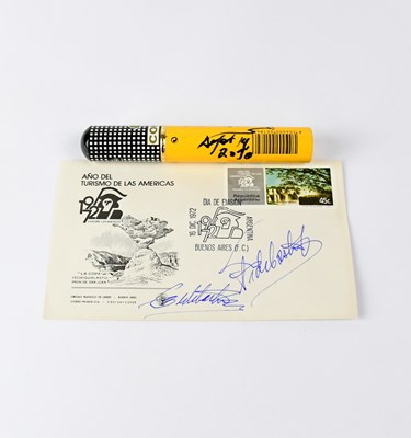 Lot 362 - FIDEL CASTRO; a first day cover bearing the...