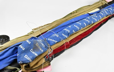 Lot 1383 - A mixed collection of various fishing rods to...
