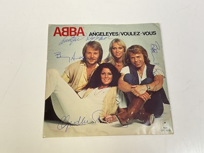 Lot 2123 - ABBA; a 45 RPM single 'Voulez Vous / Angel...