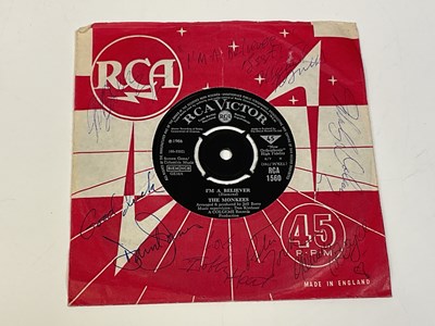 Lot 2124 - THE MONKEES; a 45 RPM 'I'm a Believer/ (I'm...